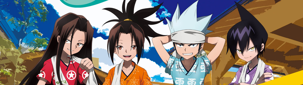 Shaman King X Raku Spa Collaboration Patch Cafe