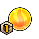 This image has an empty alt attribute; its file name is Funbari-Mystery-Bead-Yellow-G1.png