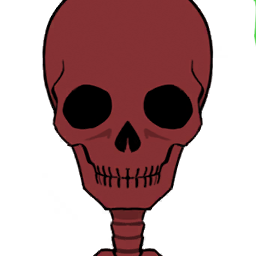 This image has an empty alt attribute; its file name is Funbari-Enemy-Red-Skull.png