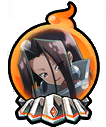 This image has an empty alt attribute; its file name is Funbari-Hao3-Shrine-Bead-Orange.png