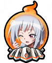 This image has an empty alt attribute; its file name is Funbari-Jeanne4-Shrine-Bead-Orange.png