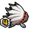 This image has an empty alt attribute; its file name is Funbari-Patch-Feather-Decoration-G4.png