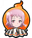 This image has an empty alt attribute; its file name is Funbari-Tamao5-Shrine-Bead-Orange.png