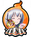 This image has an empty alt attribute; its file name is Funbari-Jeanne5-Shrine-Bead-Orange.png