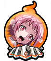 This image has an empty alt attribute; its file name is Funbari-Tamao6-Shrine-Bead-Orange.png