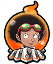 This image has an empty alt attribute; its file name is Funbari-Chocolove5-Shrine-Bead-Orange.png