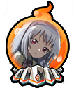 This image has an empty alt attribute; its file name is Funbari-Jeanne6-Shrine-Bead-Orange.png